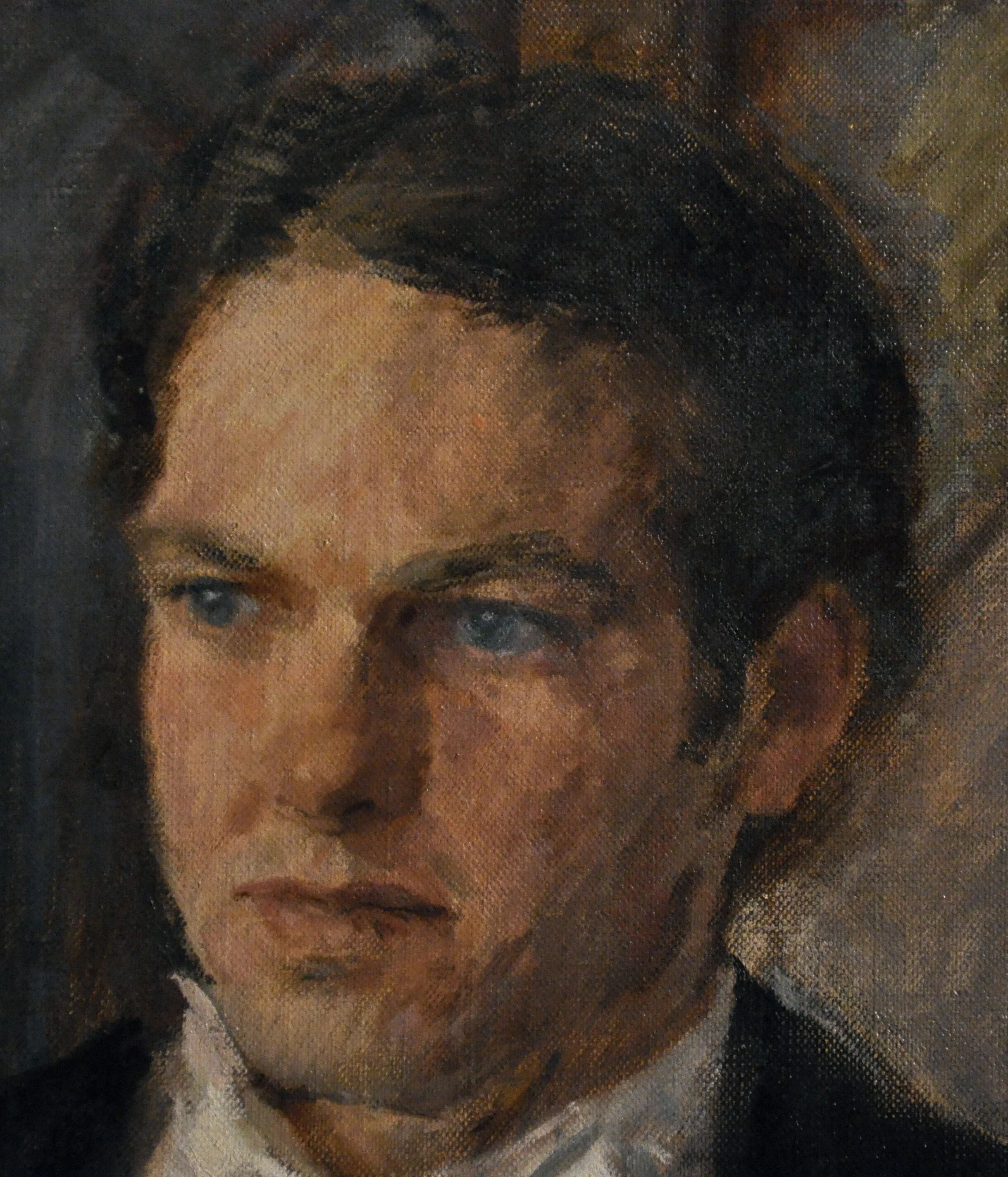 Dr. Richard Fox, detail, Fritz Drury