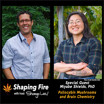 Episode 85 - Psilocybin Mushrooms and Brain Chemistry with guest Miyabe Shields Phd