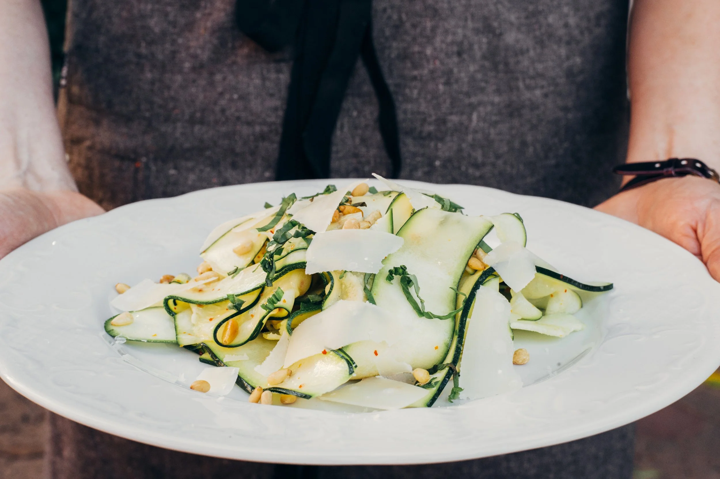 Late Summer Zuchini Salad