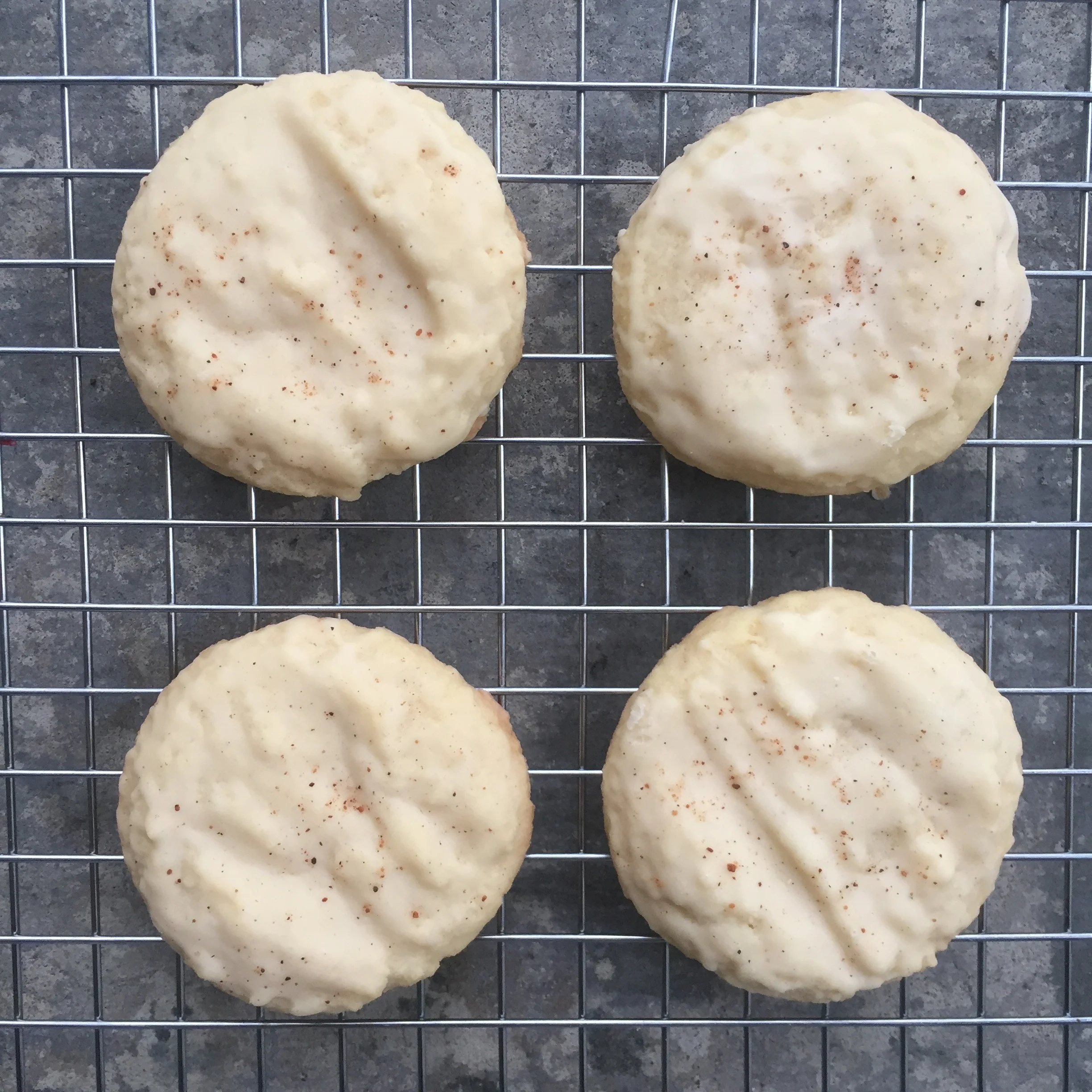 Eggnog Sugar Cookies