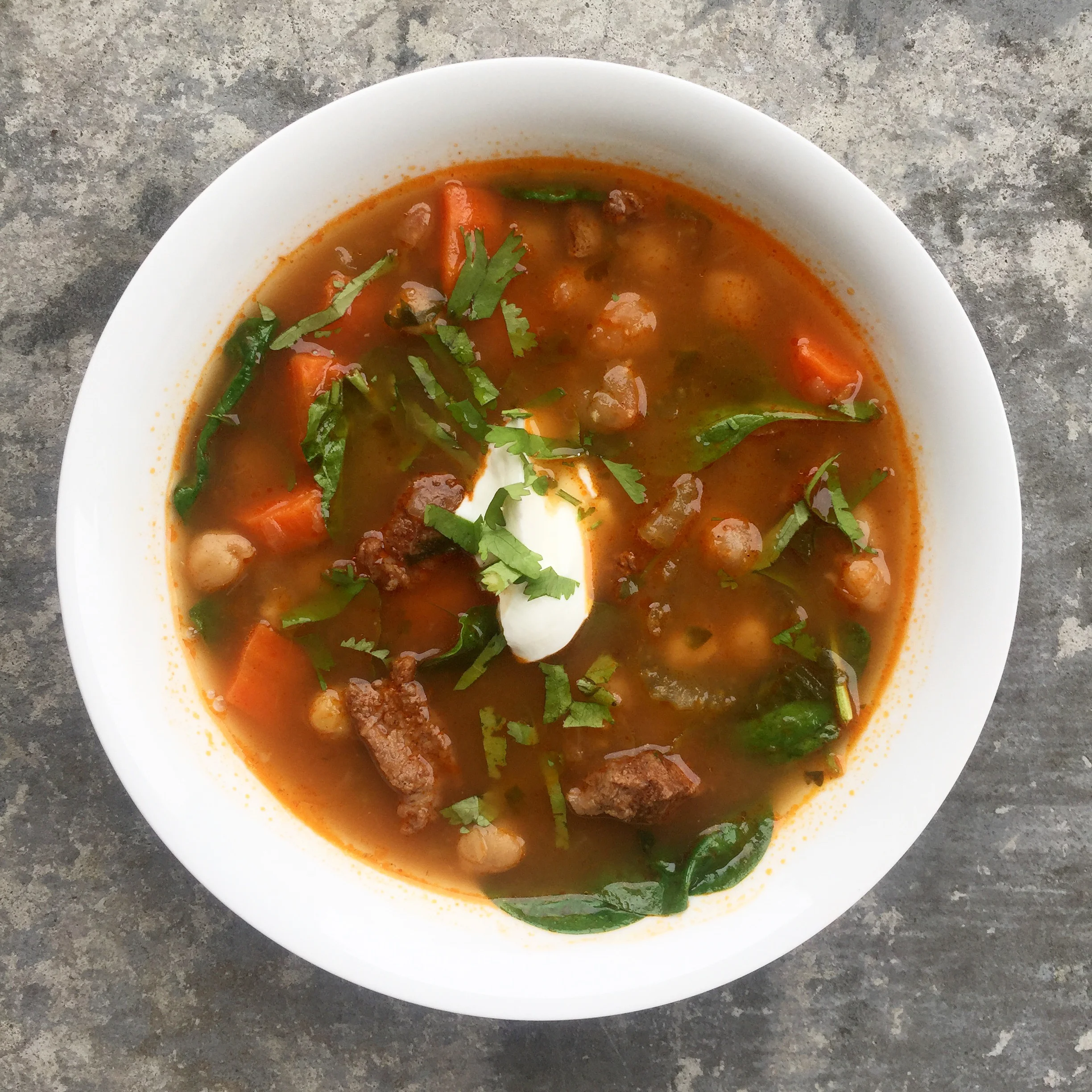 Lamb and Chickpea Stew