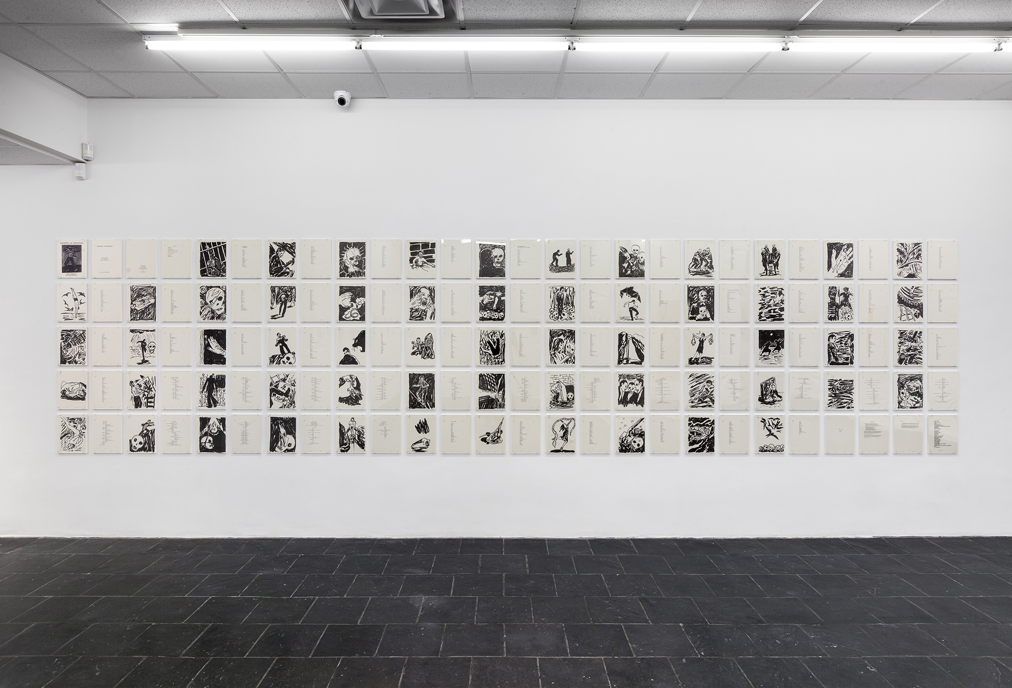  Installation view of Richard Bosman’s Grasping at Emptiness (1985) © Richard Bosman, Photo Credit: Daniel Pérez 