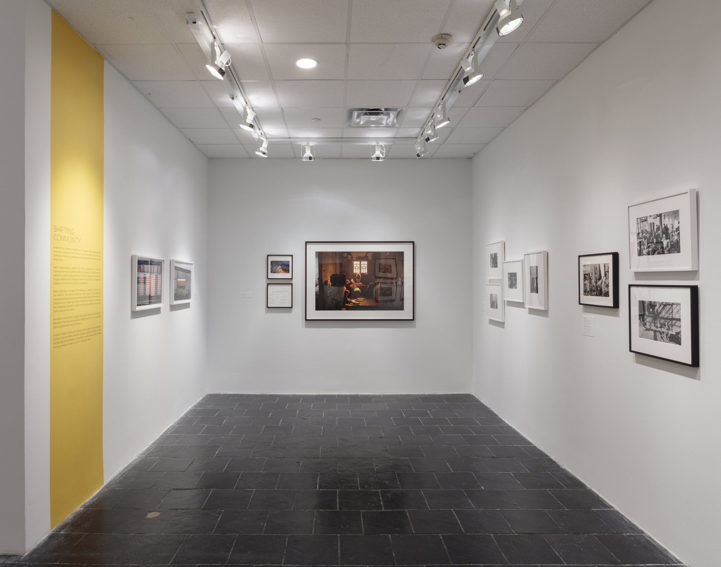  Installation view:  &nbsp;   Framing Community: Magnum Photos, 1947–Present, &nbsp;Hunter College Art Galleries, 2017. Photo by Stan Narten.&nbsp; 