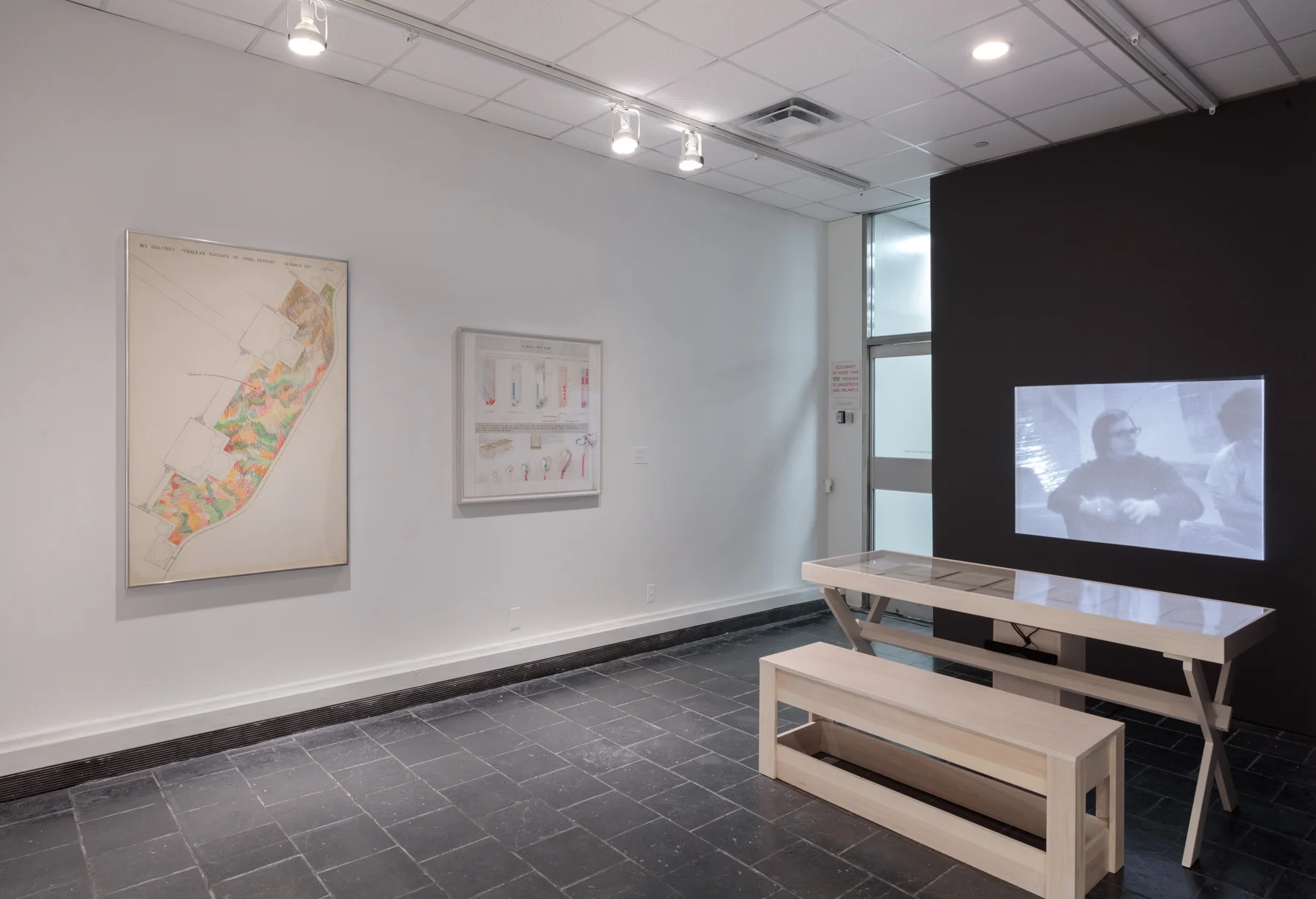 Installation View: The School of Survival: Learning with Juan Downey , Hunter College Art Galleries, 2018. Photo by Stan Narten.
