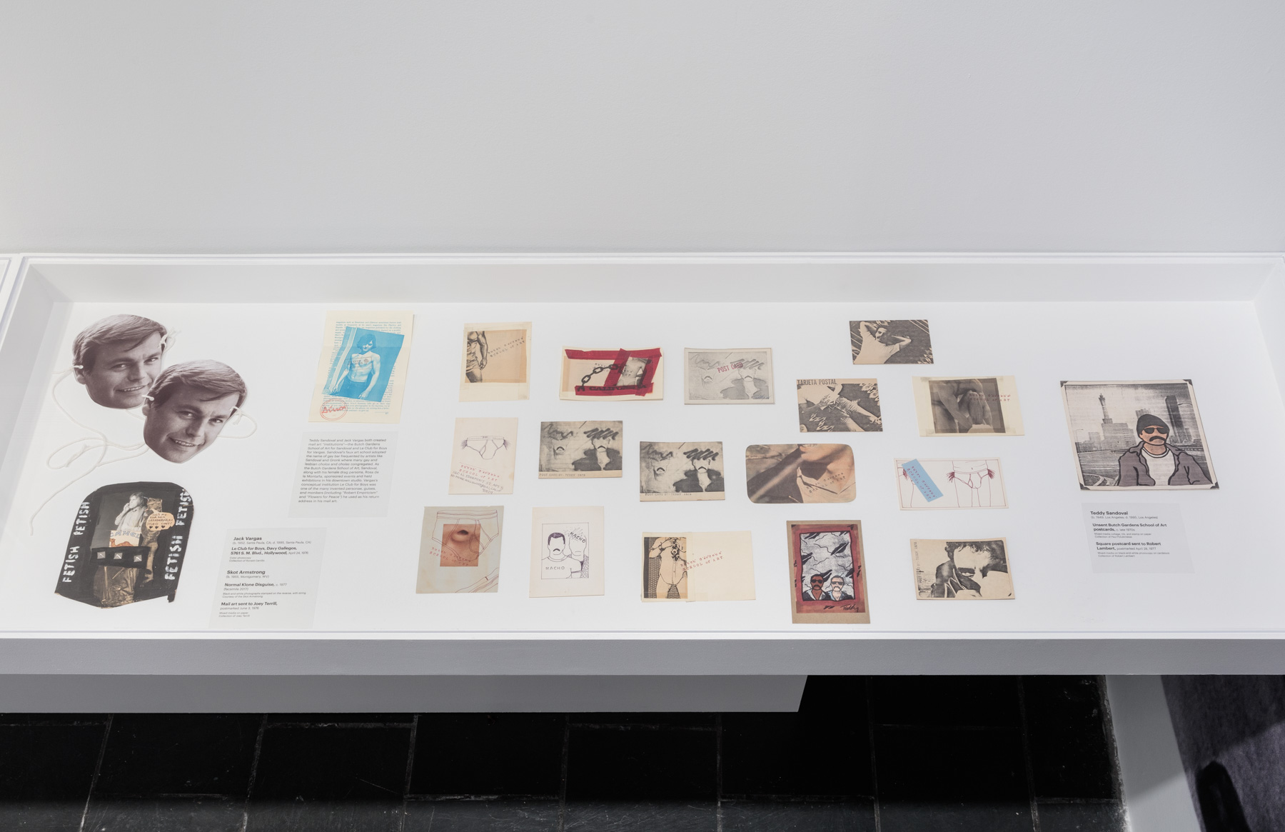 Installation view of Axis Mundo: Queer Networks in Chicano L.A. at the Bertha and Karl Leubsdorf Gallery. Photo by Stan Narten. Courtesy of Hunter College Art Galleries.