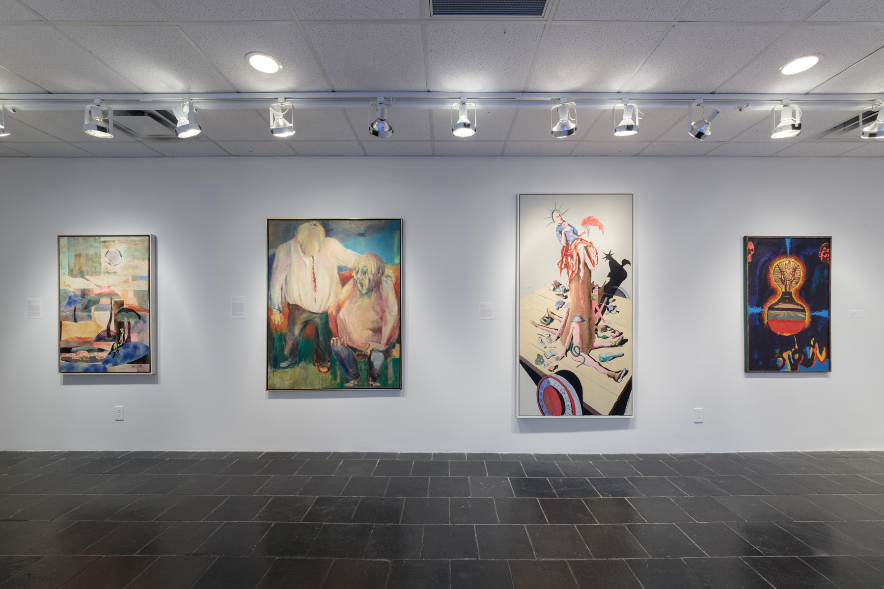  Installation view:  Acts of Art and Rebuttal in 1971 , Hunter College Art Galleries, 2018. Photo by Stan Narten. 