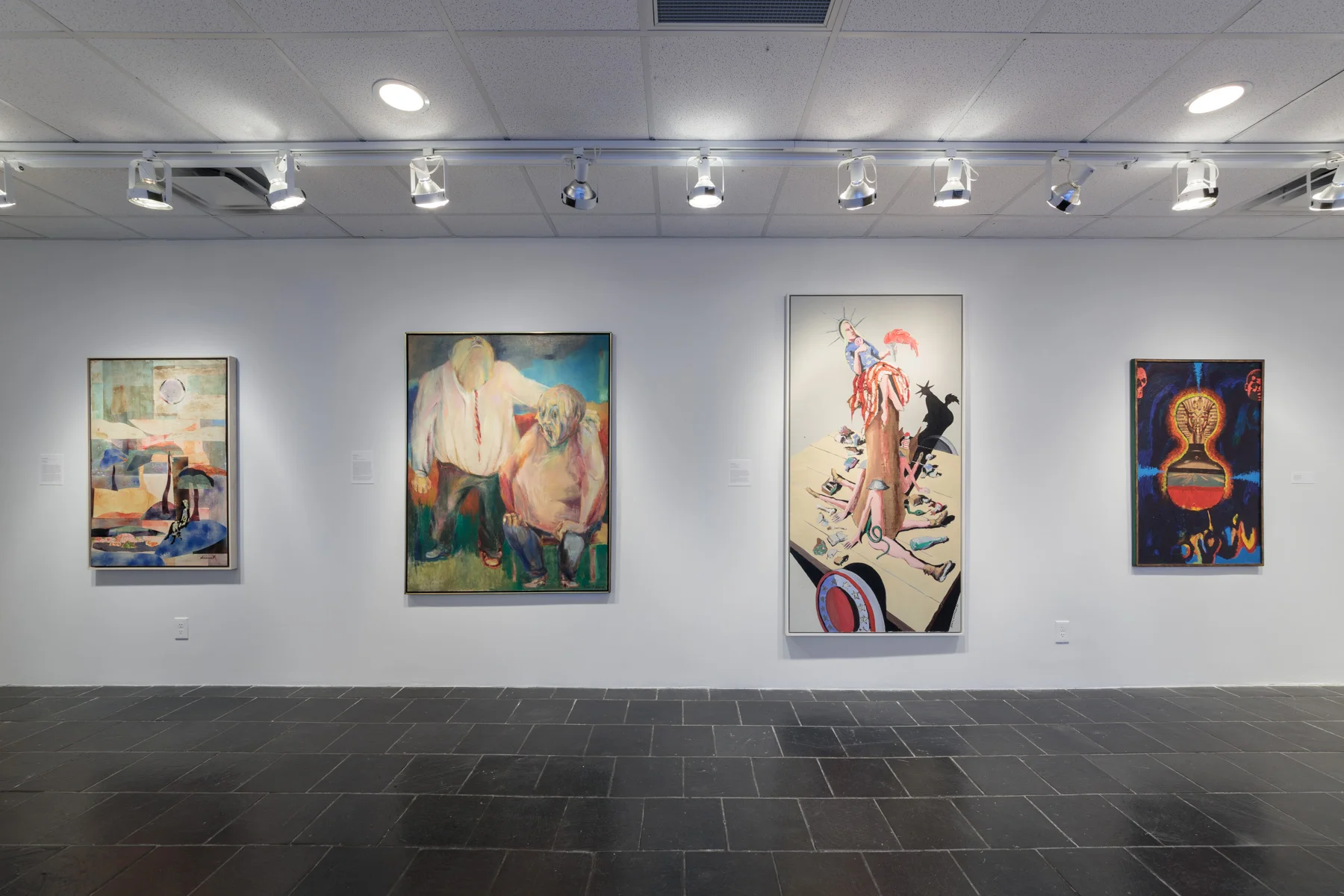 Installation view: Acts of Art and Rebuttal in 1971 , Hunter College Art Galleries, 2018. Photo by Stan Narten.