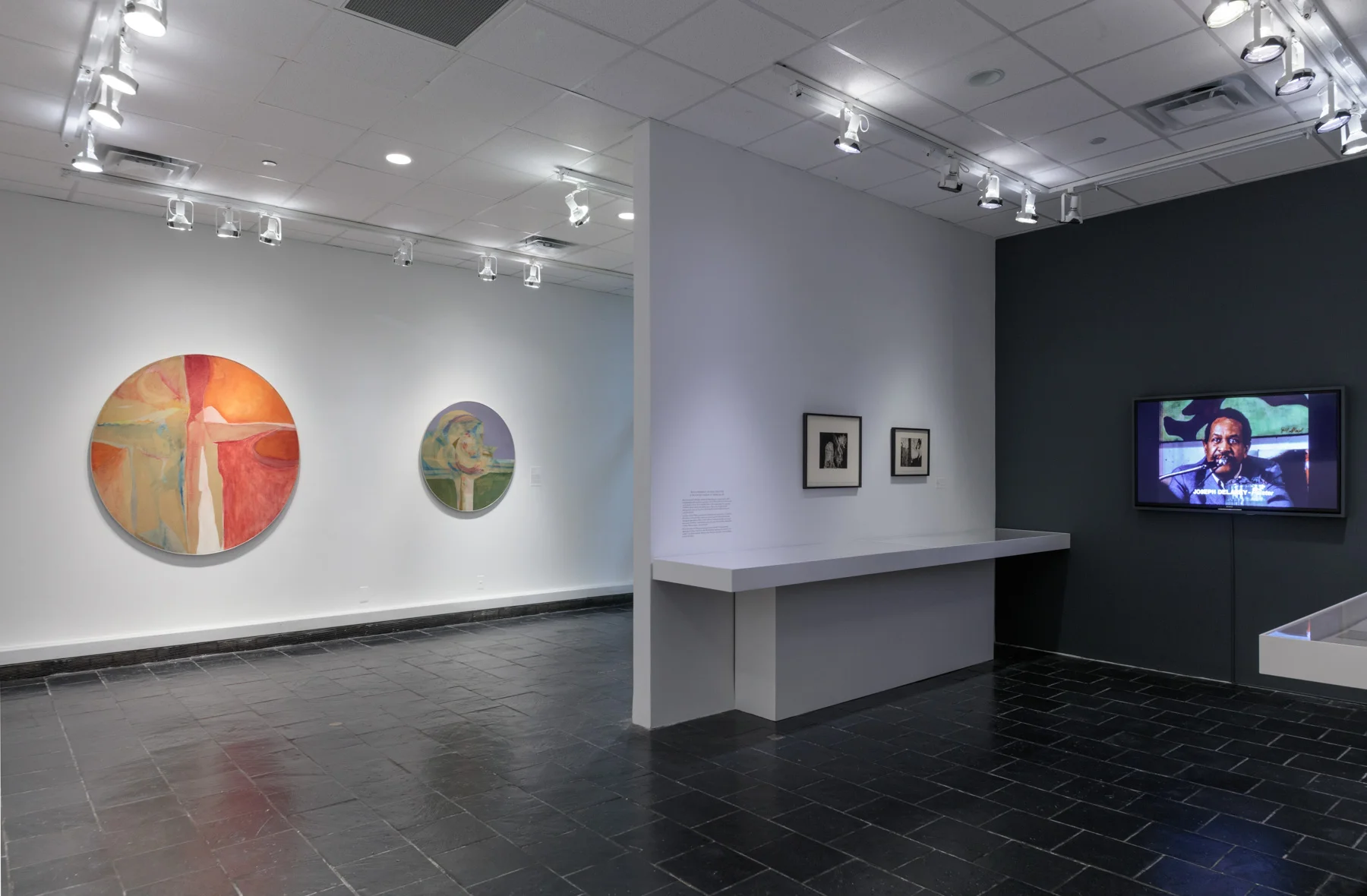 Installation view: Acts of Art and Rebuttal in 1971 , Hunter College Art Galleries, 2018. Photo by Stan Narten.