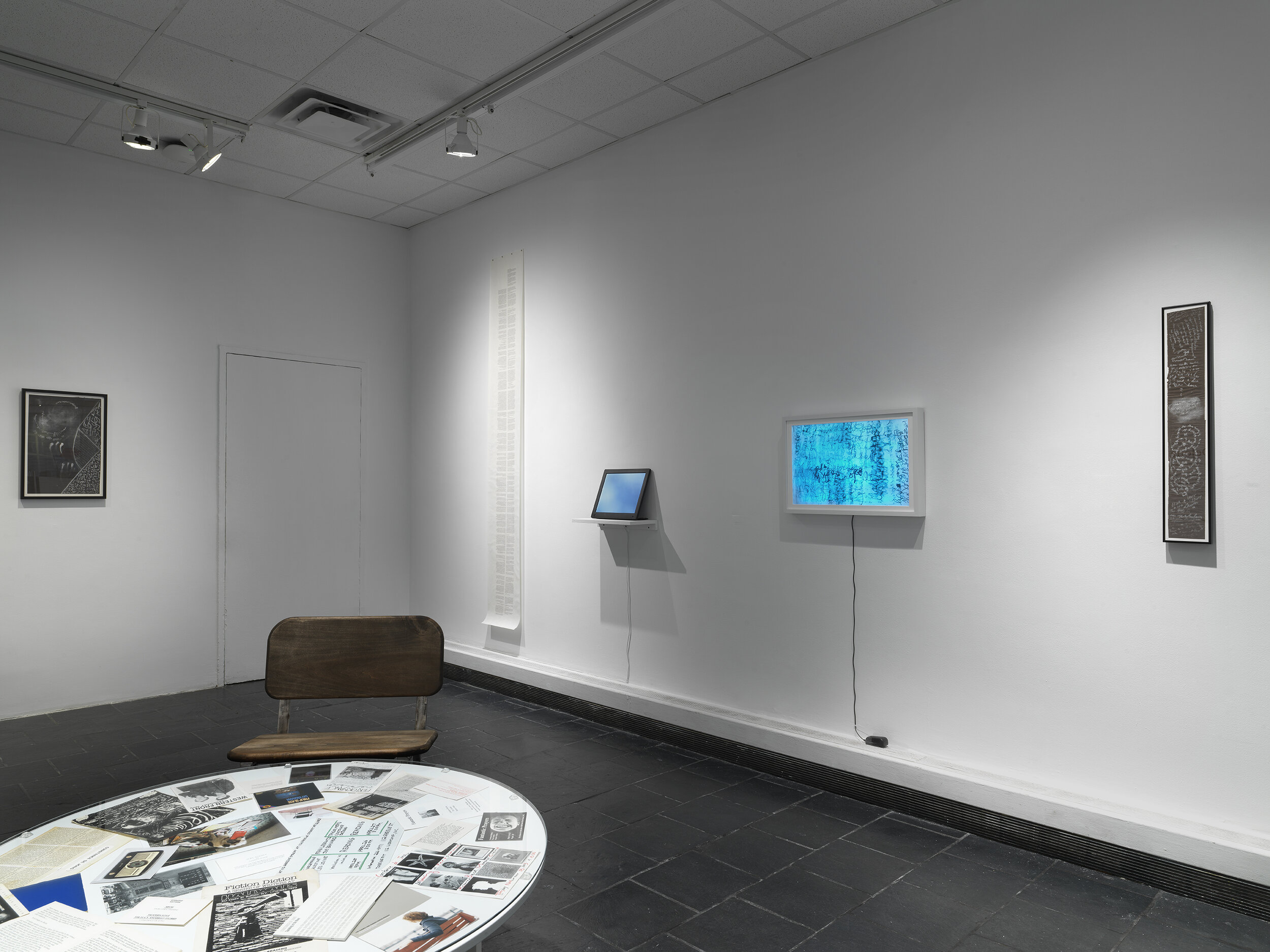  Installation View:  Constance DeJong: A survey exhibition of the artist’s work , Hunter College Art Galleries, 2021. Photo: Dario Lasagni. 