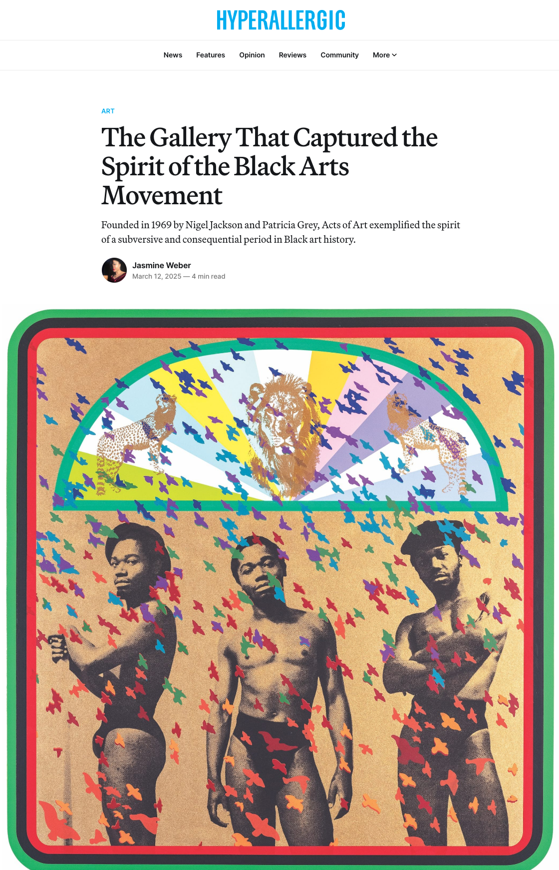 Jasmine Weber for Hyperallergic