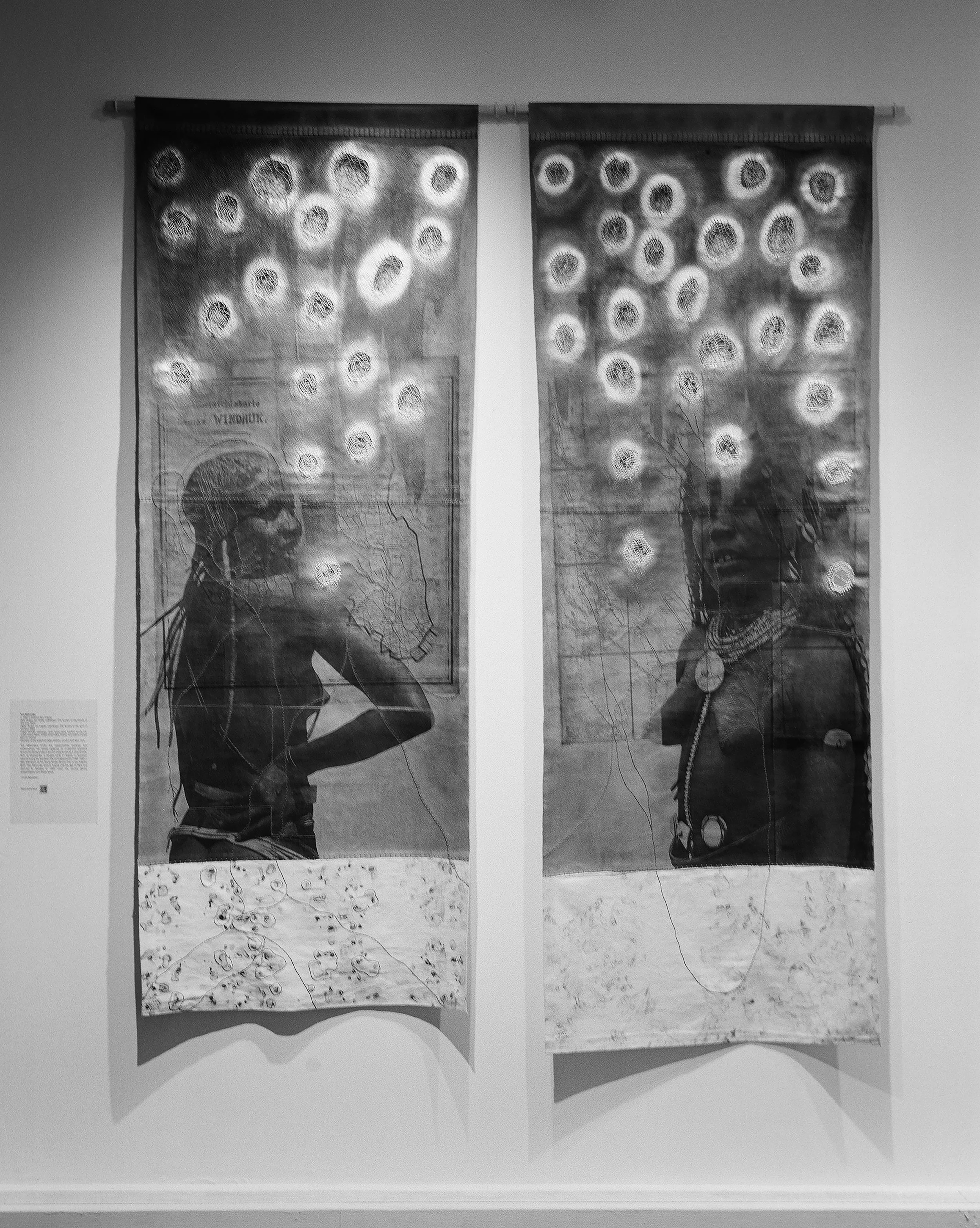 Artwork by Tuli Mekondjo. Image by Jillian Seymour