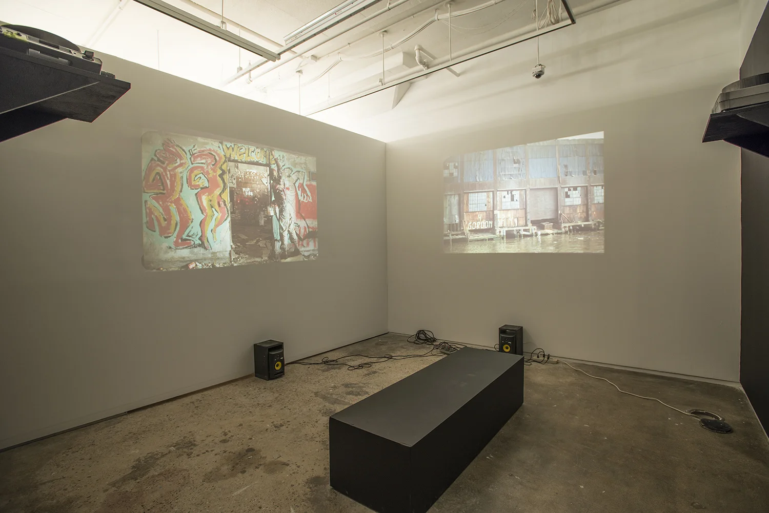 Installation view: Something Possible Everywhere: Pier 34 NYC, 1983–84 , Hunter College Art Galleries, 2016. Photo by Bill Orcutt. 