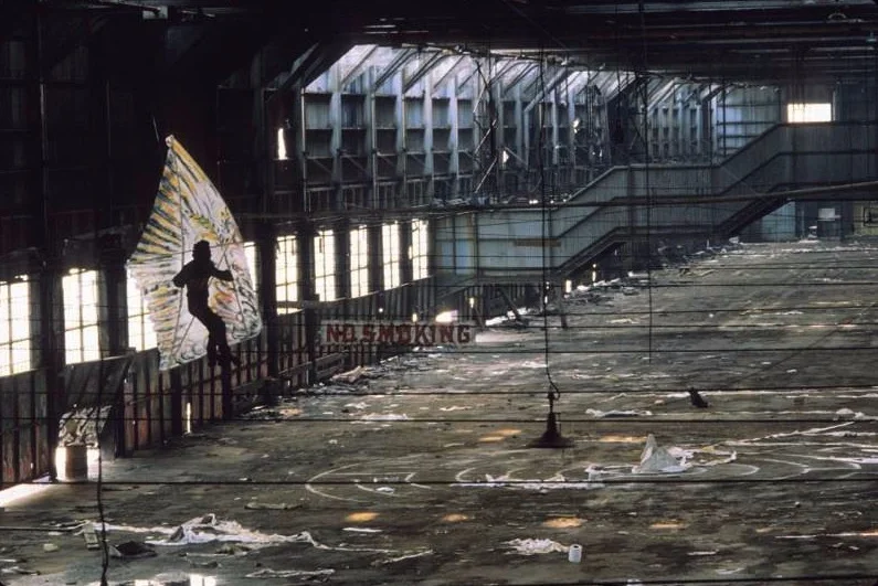 Andreas Sterzing, Paolo Buggiani, Icarus, 1983. Courtesy of the artist and Hunter College Art Galleries, New York. 