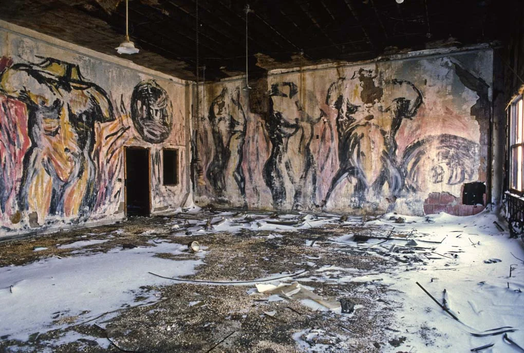 Andreas Sterzing, Luis Frangella at the Pier, 1983. Courtesy of the artist and Hunter College Art Galleries, New York. 