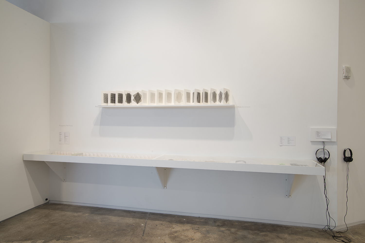 Installation view: Elective Affinities: A Library, Hunter College Art Galleries, 2017. Photo by Bill Orcutt.