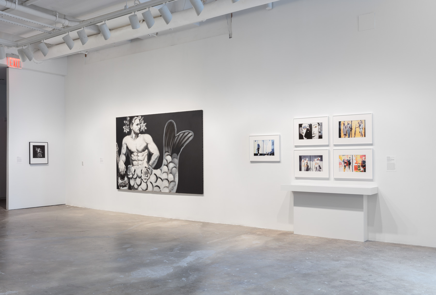  Installation view of  Axis Mundo: Queer Networks in Chicano L.A.  at 205 Hudson Gallery. Photo by Stan Narten. Courtesy of Hunter College Art Galleries. 