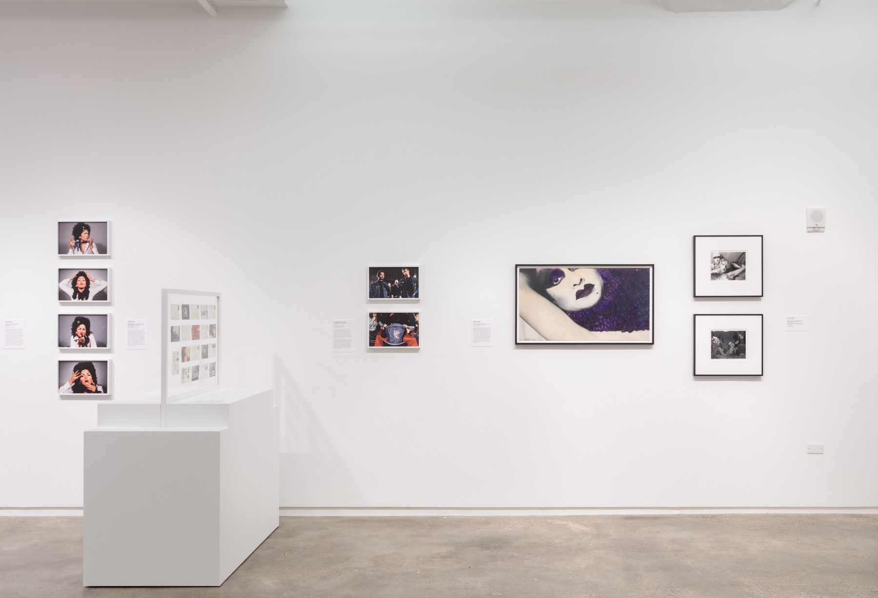  Installation view of  Axis Mundo: Queer Networks in Chicano L.A.  at 205 Hudson Gallery. Photo by Stan Narten. Courtesy of Hunter College Art Galleries. 