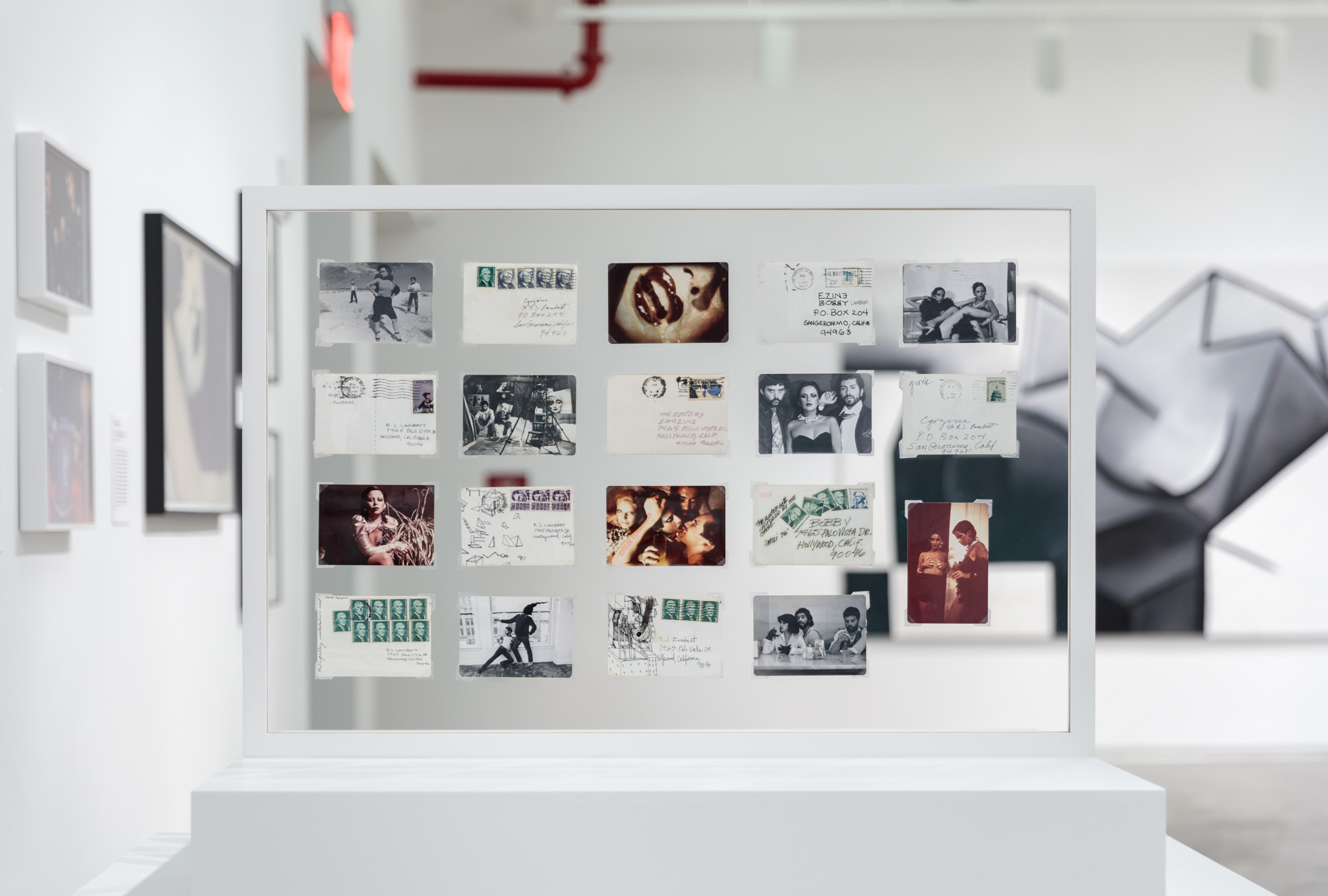 Installation view of Axis Mundo: Queer Networks in Chicano L.A. at 205 Hudson Gallery. Photo by Stan Narten. Courtesy of Hunter College Art Galleries.