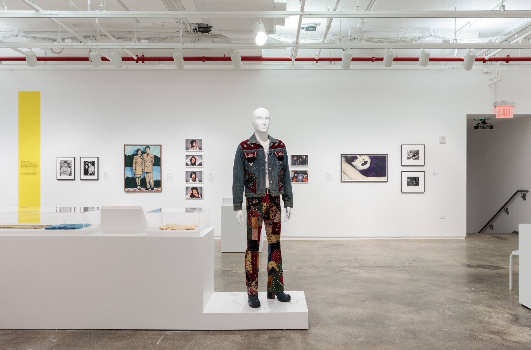  Installation view of  Axis Mundo: Queer Networks in Chicano L.A.  at 205 Hudson Gallery. Photo by Stan Narten. Courtesy of Hunter College Art Galleries. 