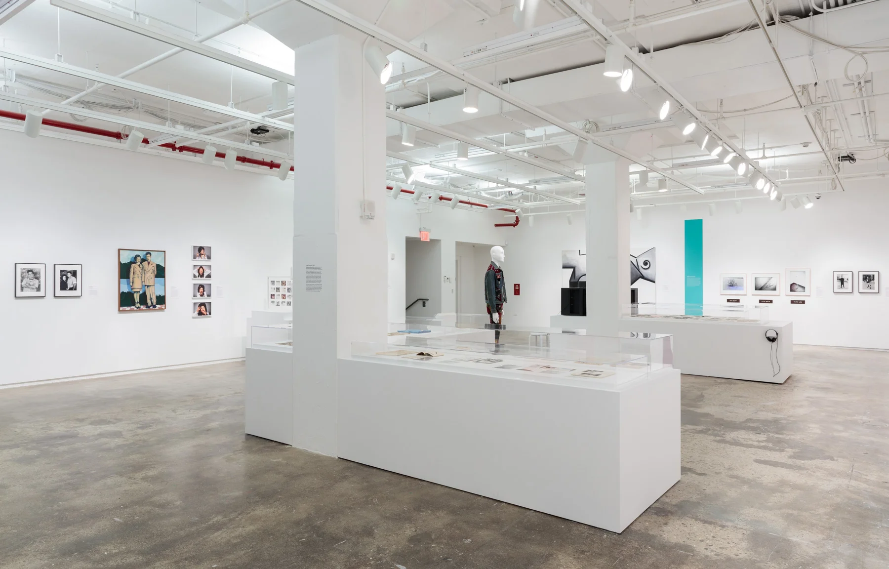 Installation view of Axis Mundo: Queer Networks in Chicano L.A. at 205 Hudson Gallery. Photo by Stan Narten. Courtesy of Hunter College Art Galleries.
