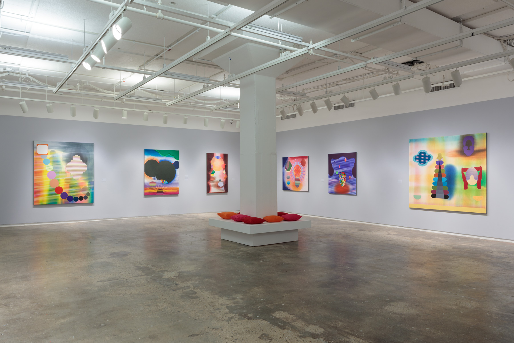  Installation view:  Stephen Mueller: Orchidaceous , Hunter College Art Galleries, 2018. Photo by Stan Narten. 