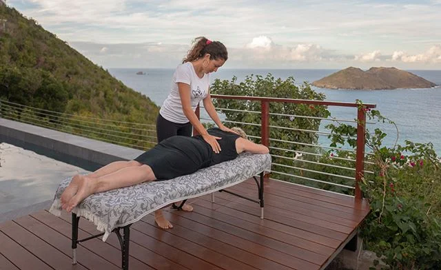 Private massages available on-site, French-trained ost&eacute;opathe, Fanny Bordaries. You&rsquo;ll be transformed.