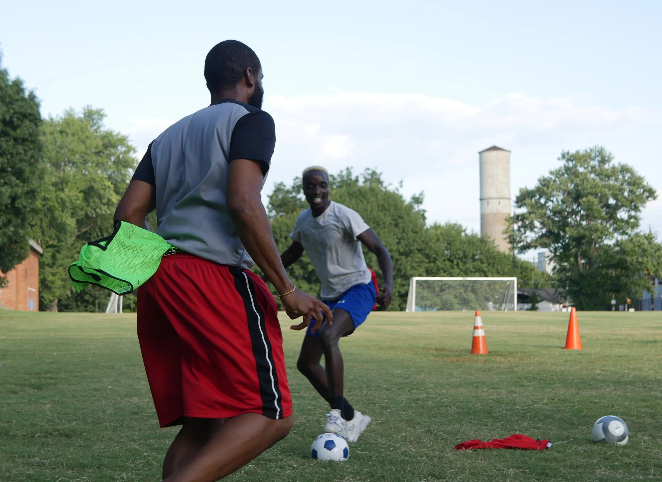 PHOTOS: Coaches reverse roles in clinic with Georgia Soccer DOC