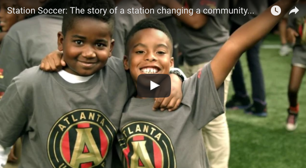 The World's First Soccer Pitch At A Station (video)