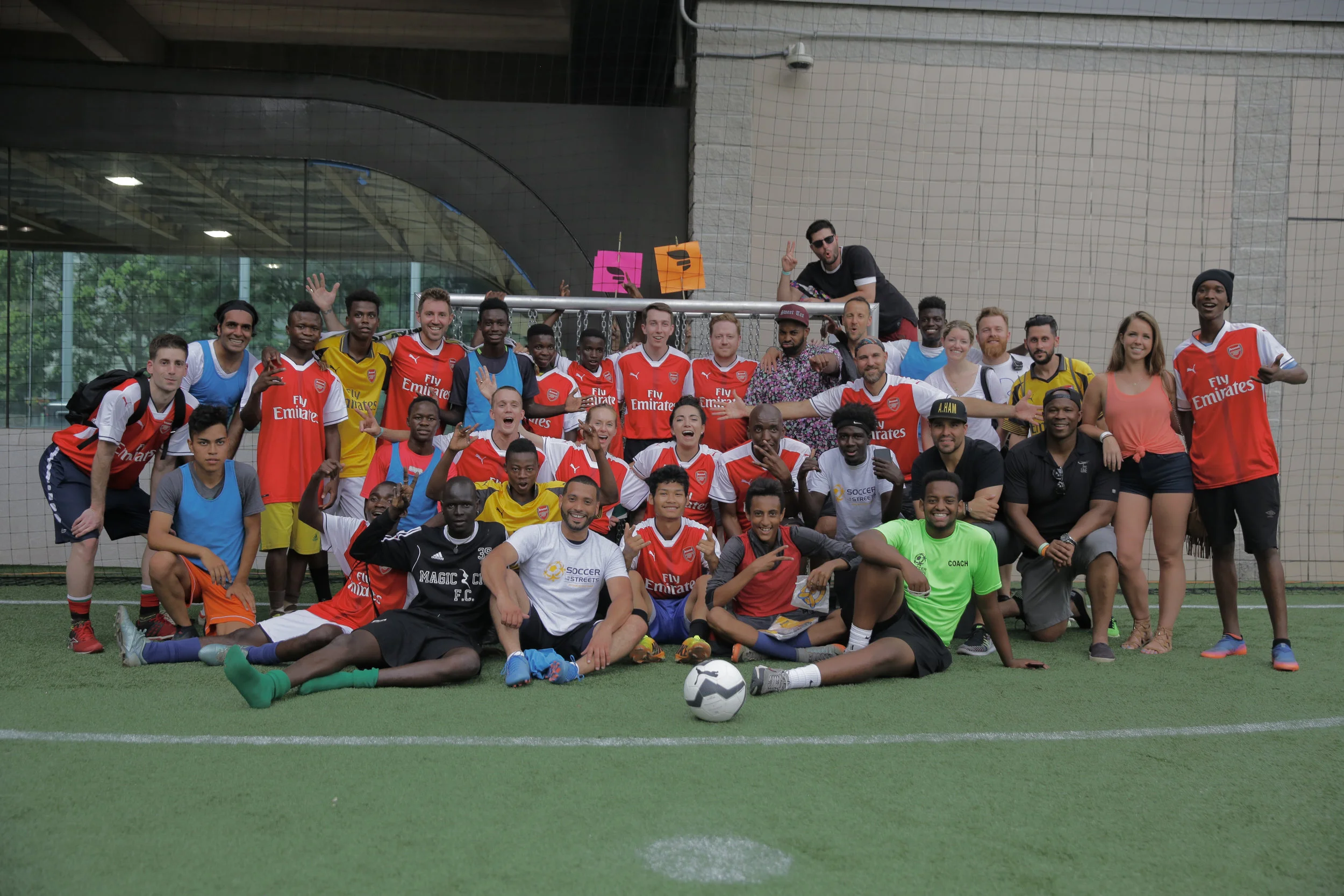 In the final match, Soccer in the Streets beat Breakout to claim top honors.