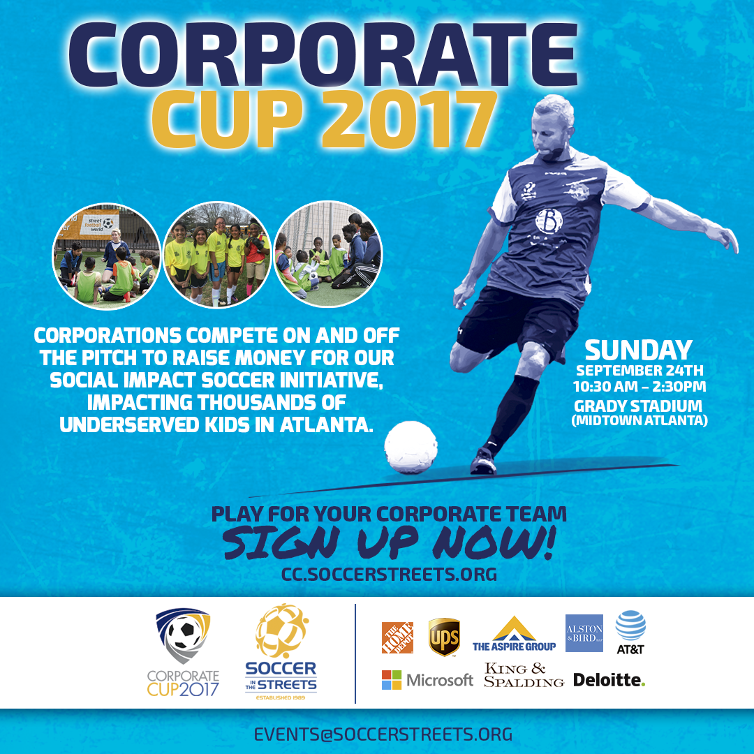Soccer in the Streets to Host Corporate Cup 2017