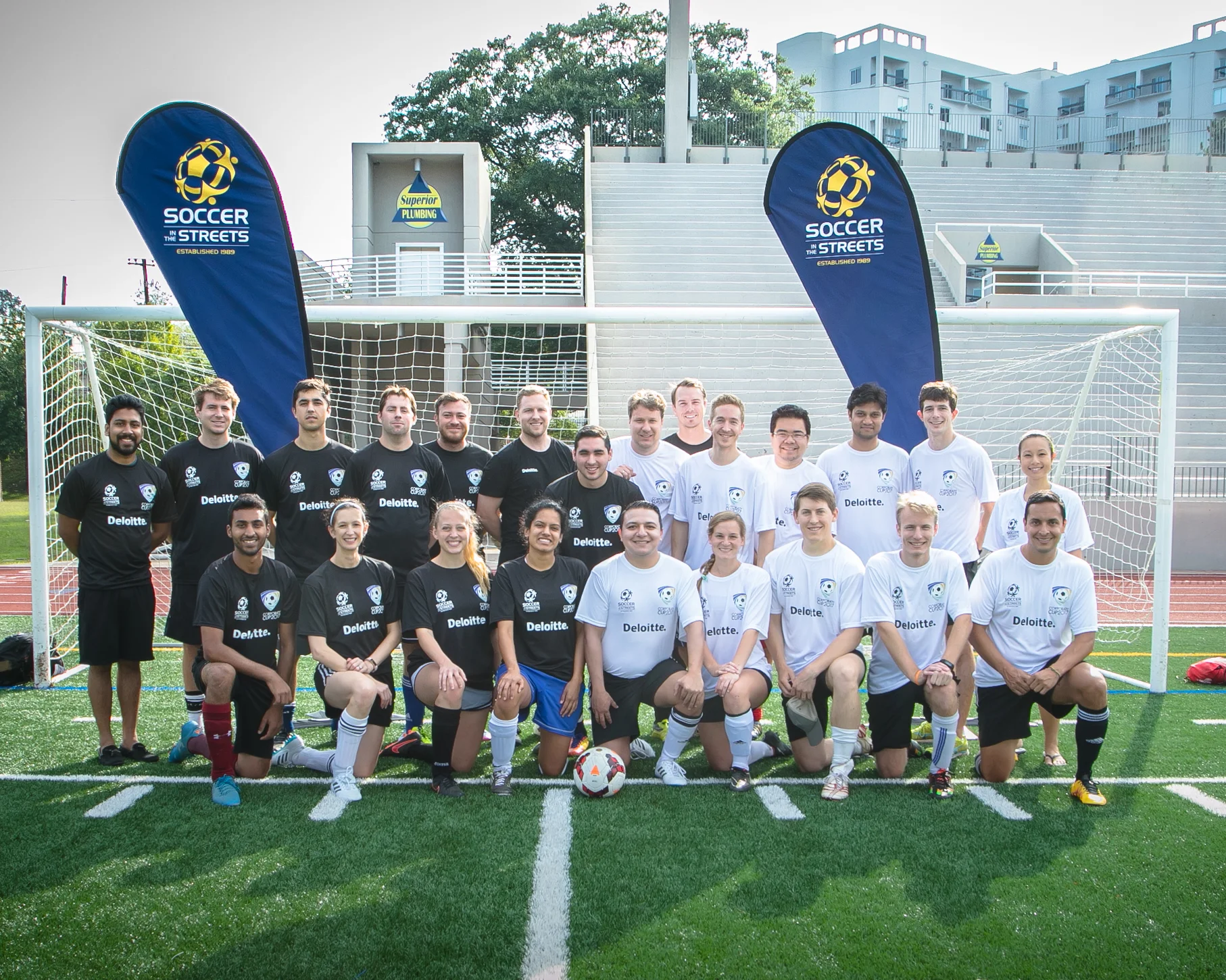 Off the pitch, Team Deloitte took the honors as the number one fundraising squad of the tournament, raising over $12k in total.
