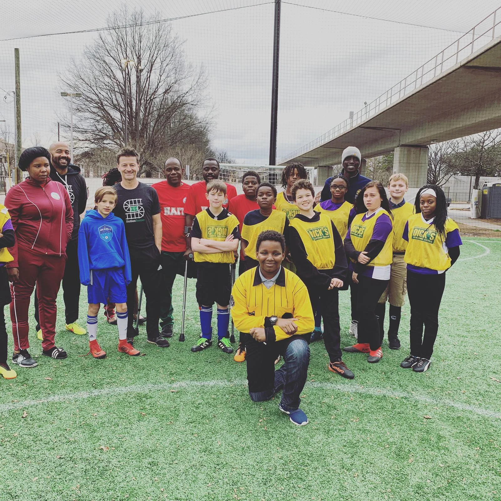 Haitian Amputee National Team Visits StationSoccer 