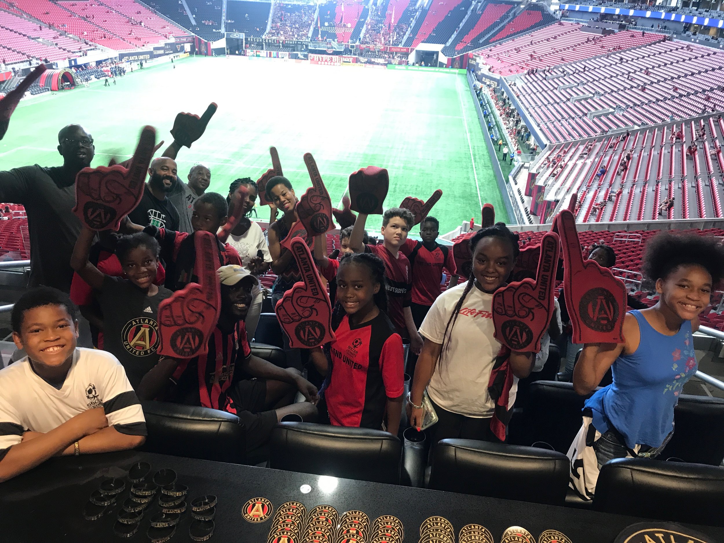 Georgia Power &amp; Atlanta United surprise our West End youth players