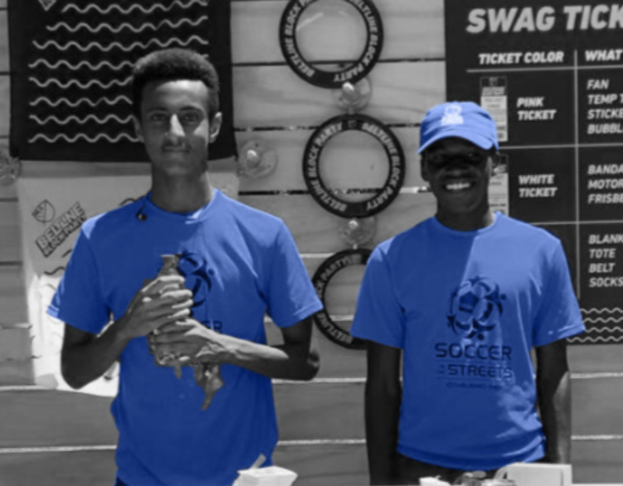Phil Jackson ( left) & Elvis Niyokwizara (right)