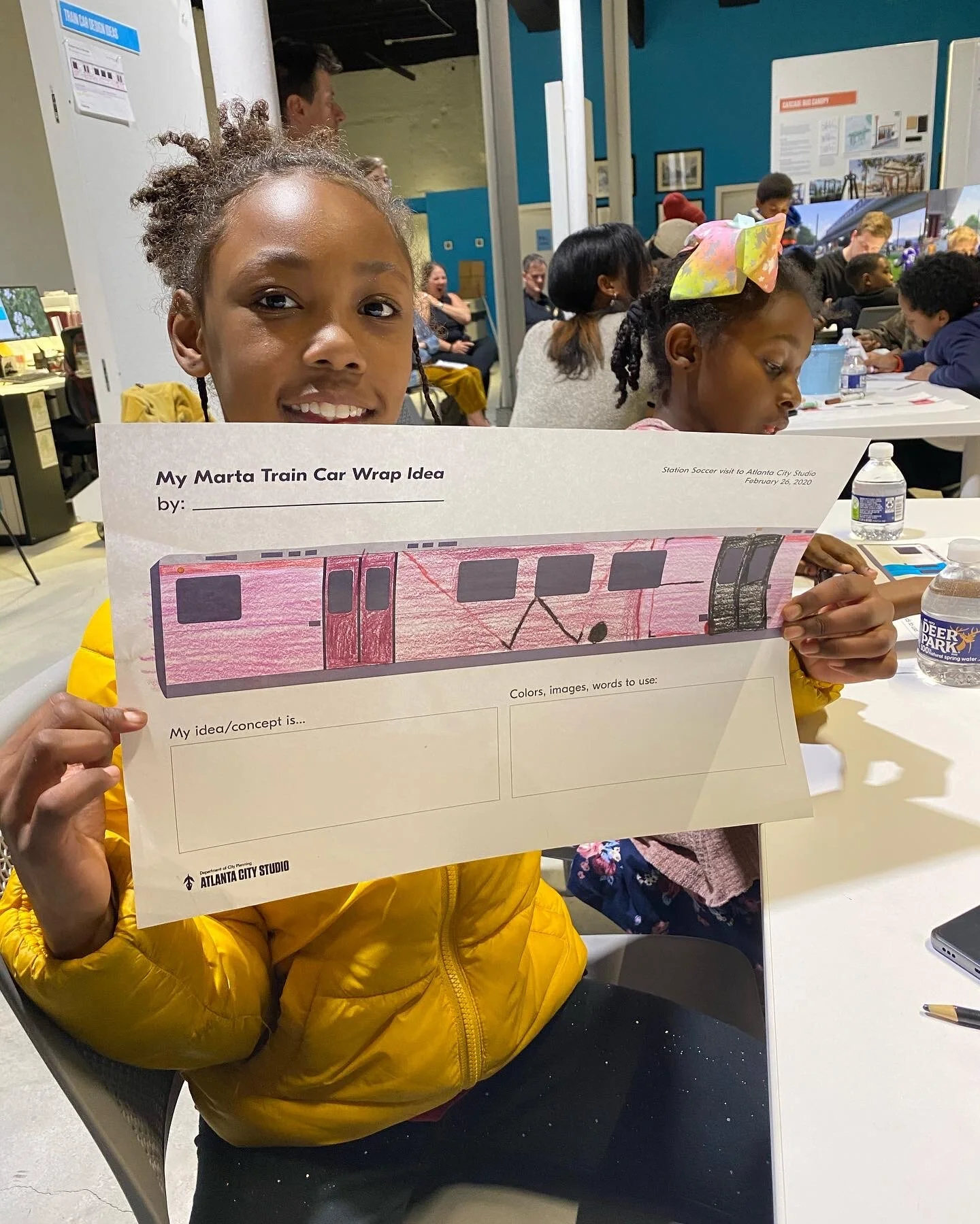 West End United Players Take Marta Trip for a  Special Surprise  