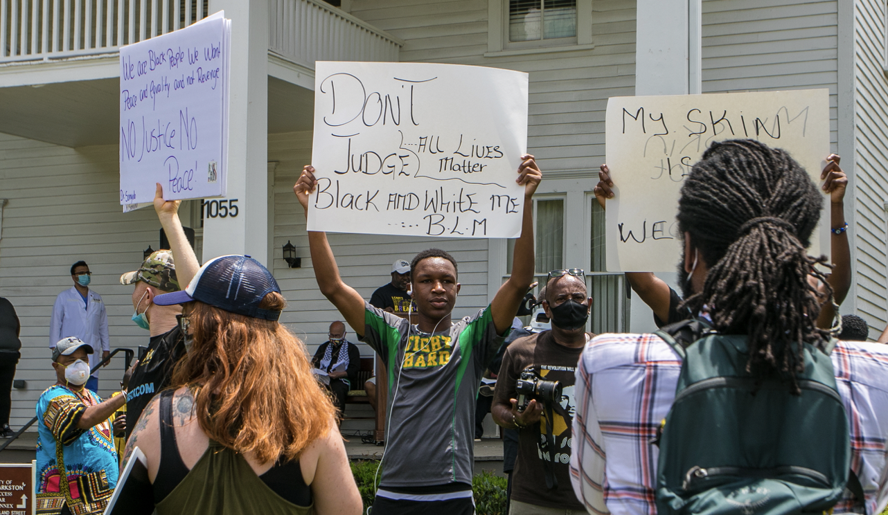  Clarkston youth players attending BLM protests Photos By: DaveWilliamsonPhotography 
