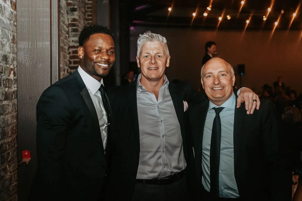 Bally Sports Reporter ,Maurice Edu; Board Member, Bill Ford & Atlanta United President, Darren Eales