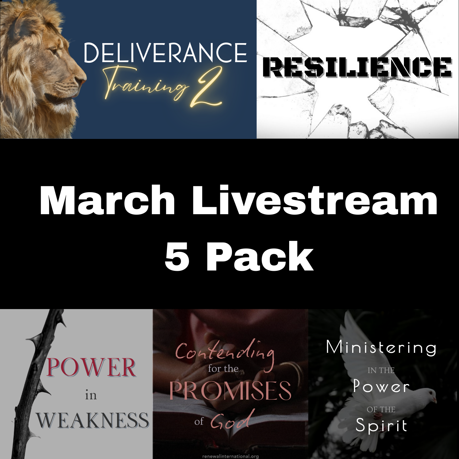 March 2026 LIVESTREAMS