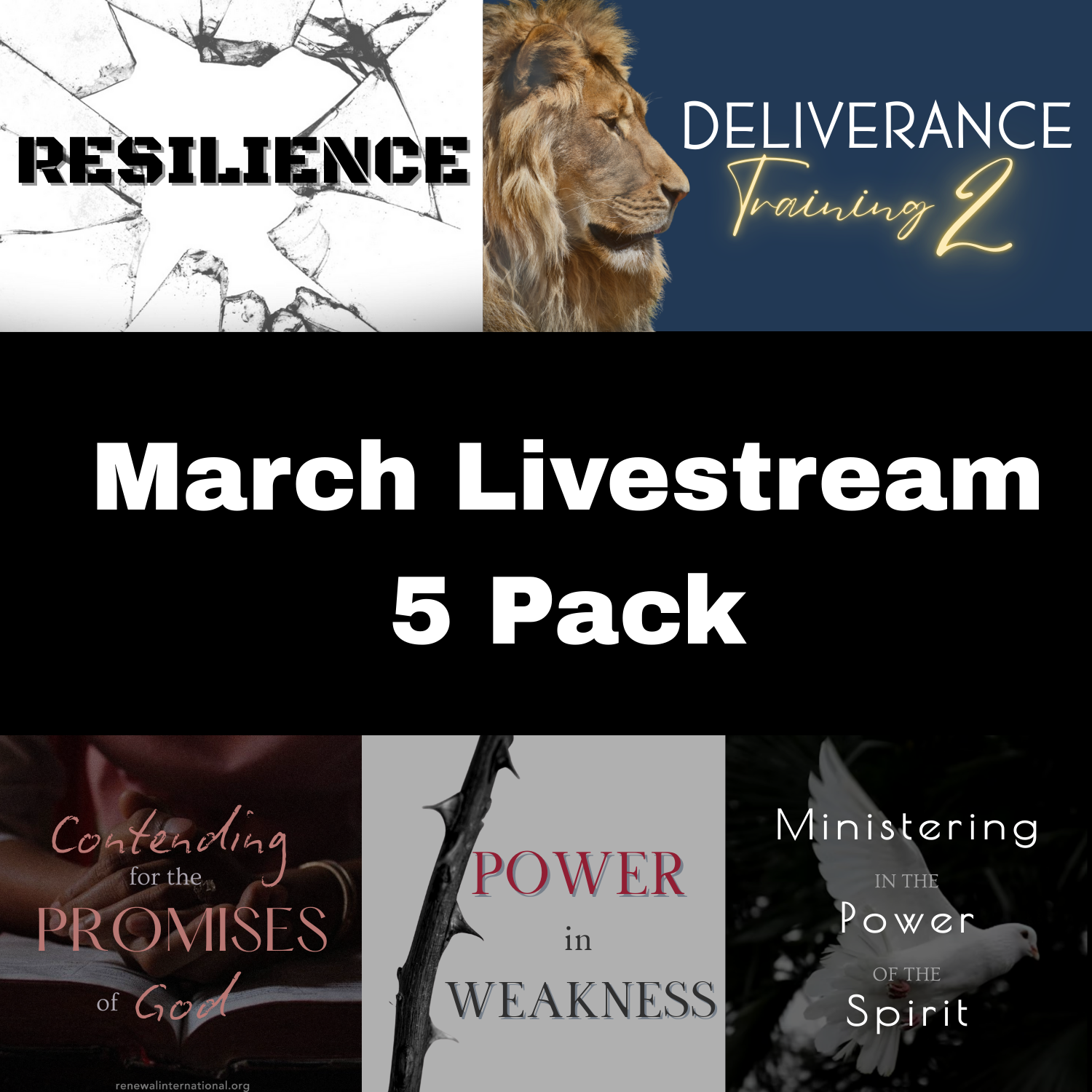 March 2026 LIVESTREAMS