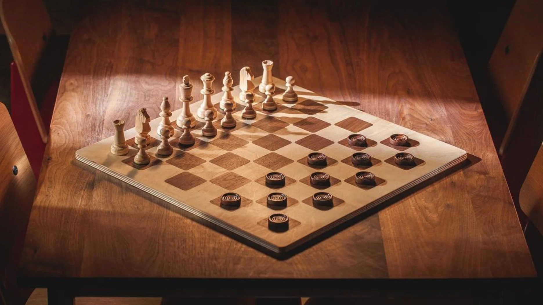 Chess and Checkers Board