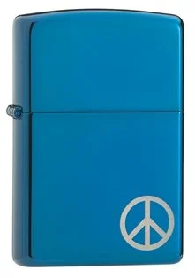 Zippo - Peace On The Side — Jetline Lighter