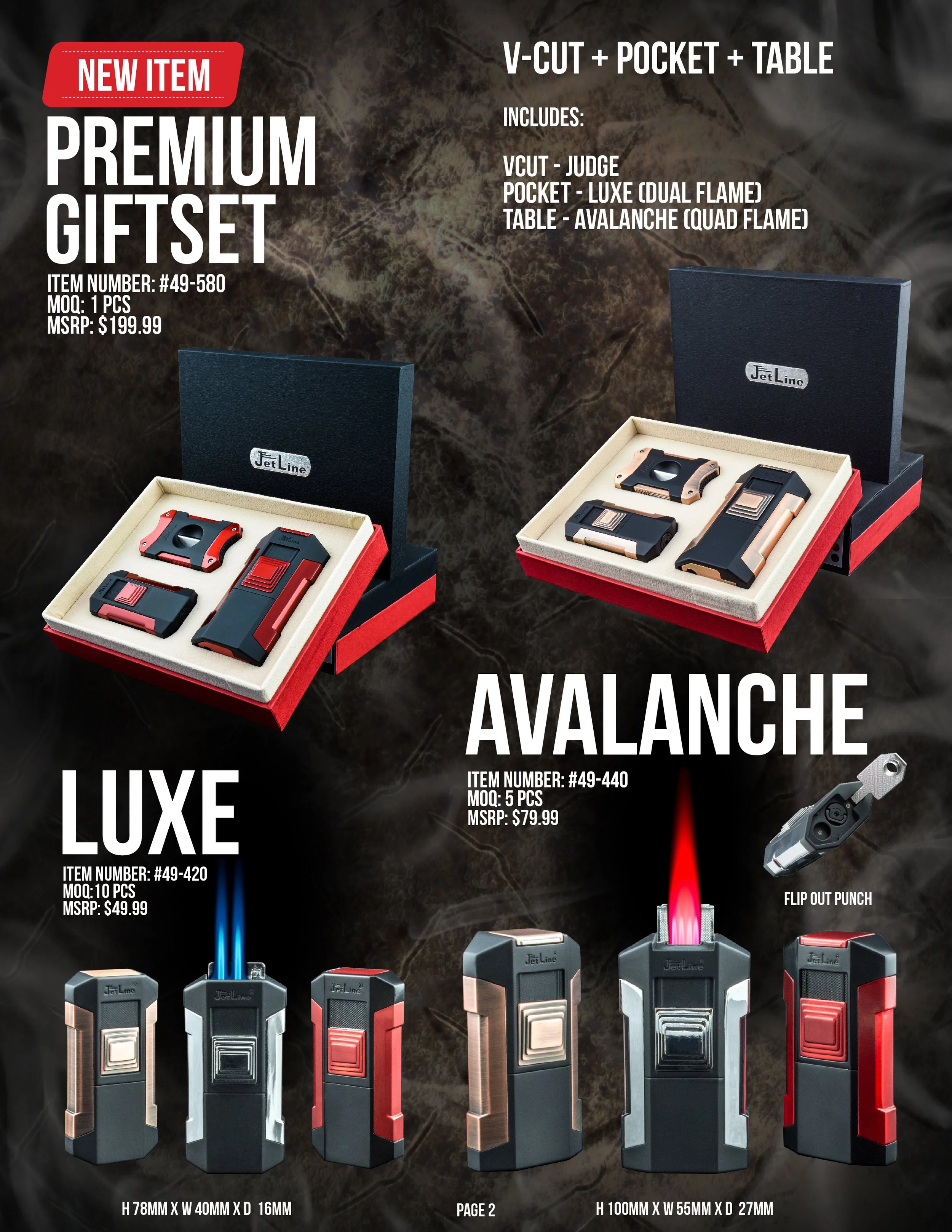Catalog — Jetline Lighter