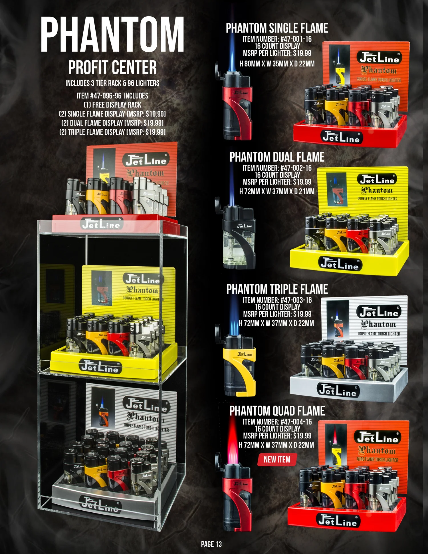 Catalog — Jetline Lighter