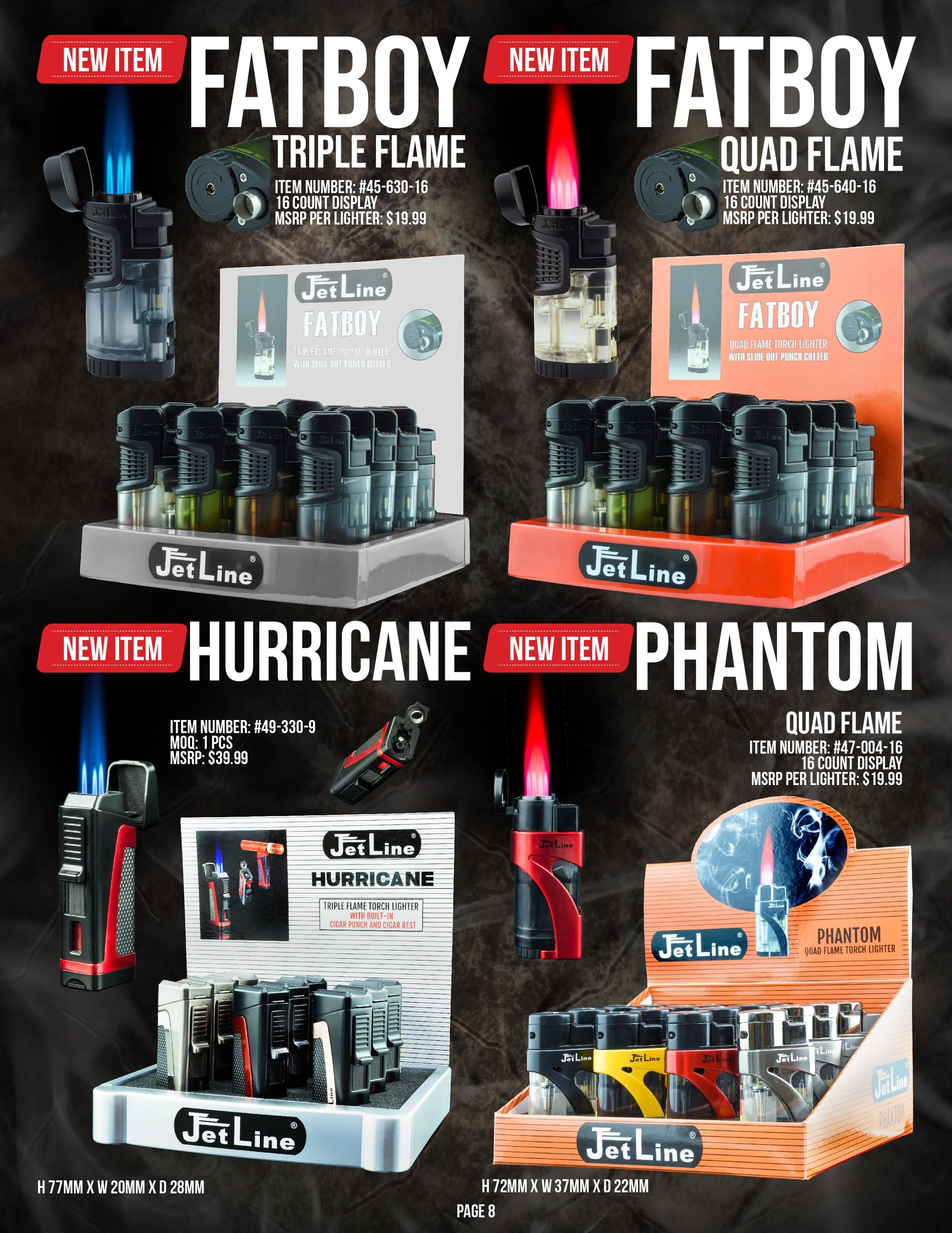 Catalog — Jetline Lighter