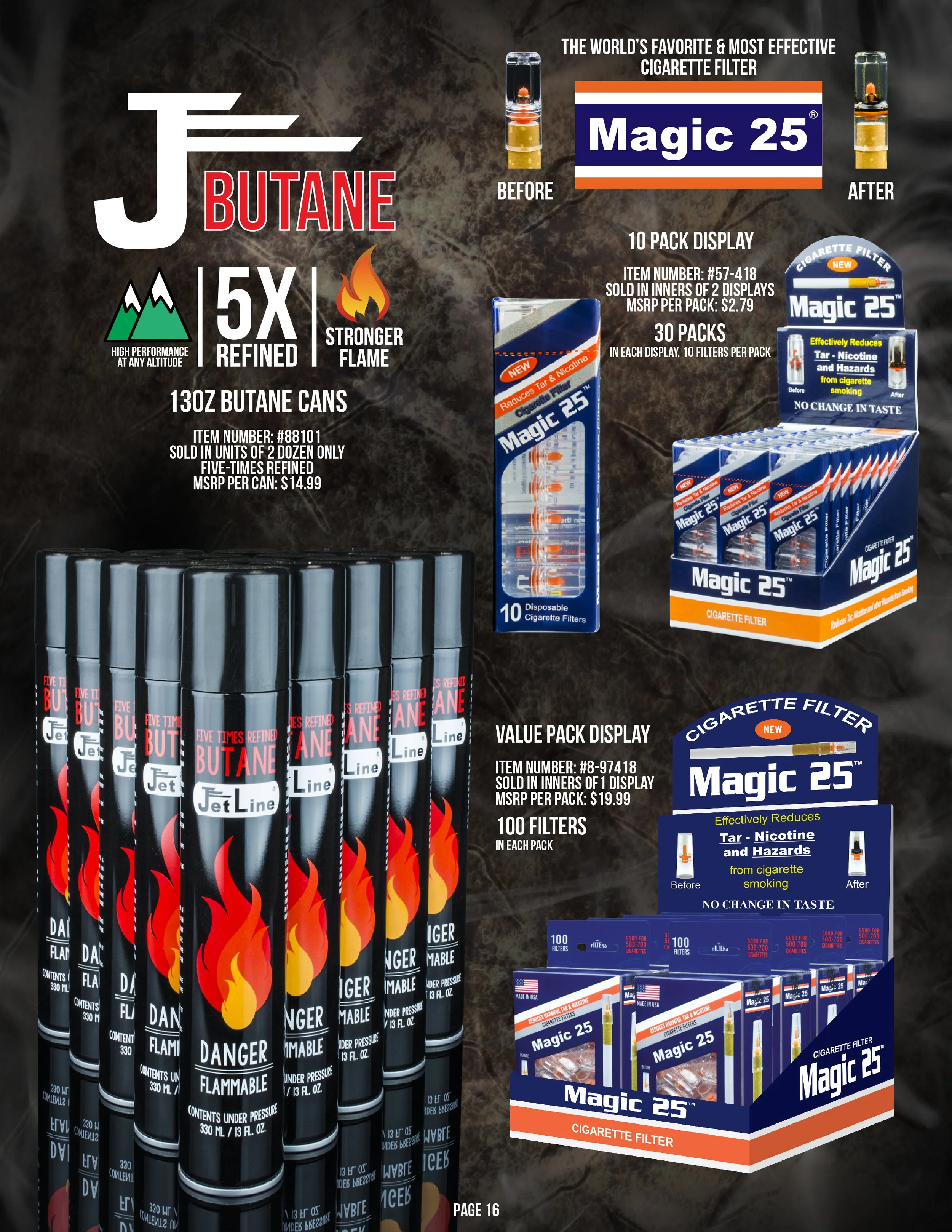 Catalog — Jetline Lighter