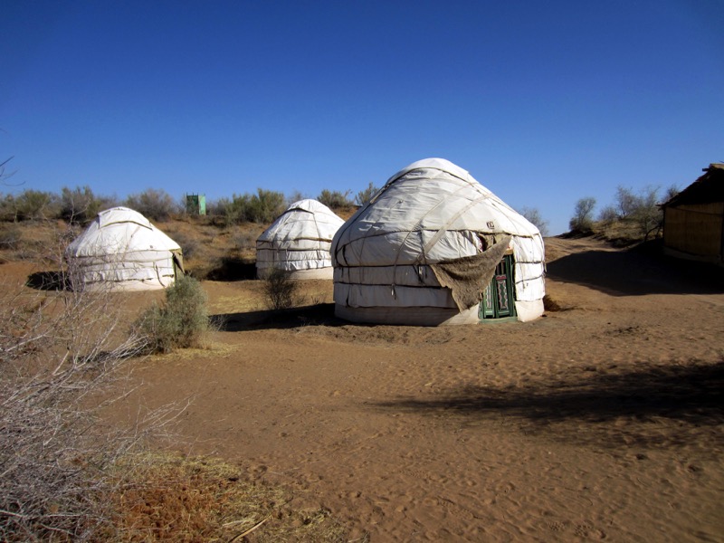 Central Asian yurts