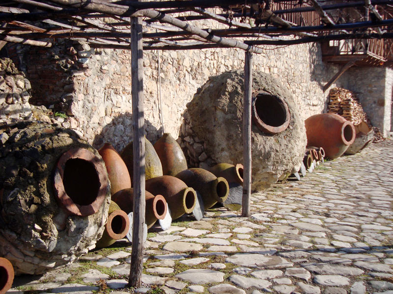 Qvevri wine vessels