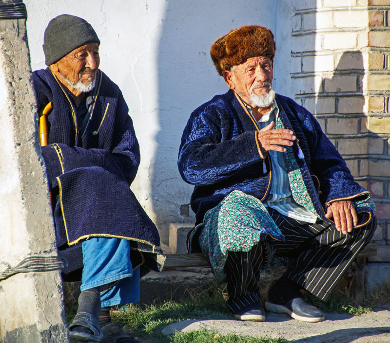   Central Asian faces are diverse – even exotic  Photo credit: Lindsay Fincher 