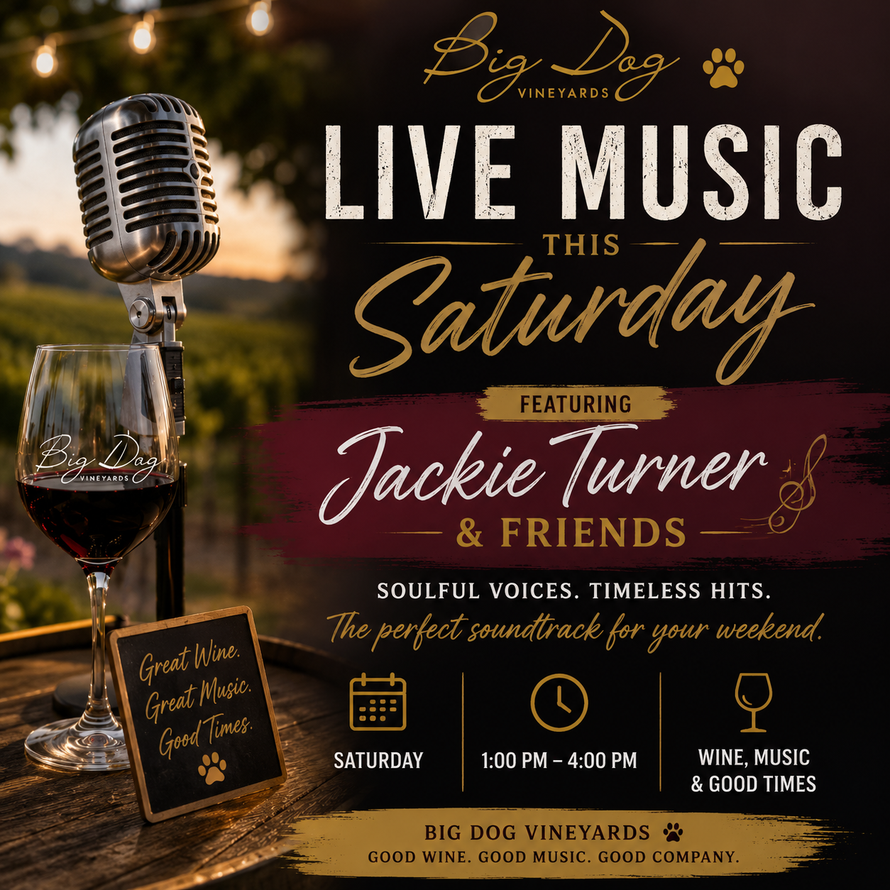 Jackie Turner & Friends Live in the Tasting Room