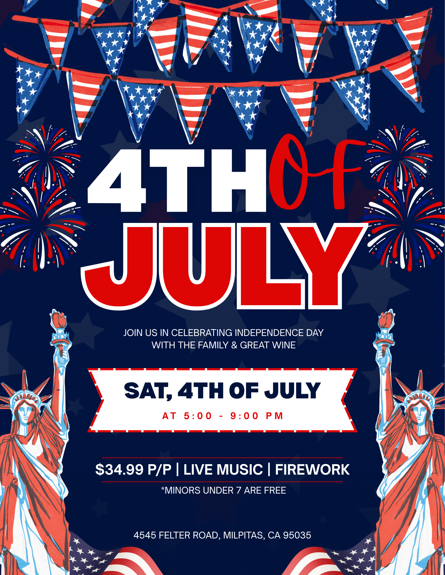 Red, White &amp; Blue Celebration!